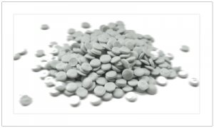 White recycled HDPE produced by Vielpa